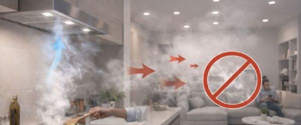 開放式廚房怎麼避免油煙回流？管線配置技巧